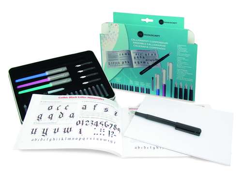 סט למידה - תמצית הקליגרפיה | Calligraphy Compendium Set (מאובזר)