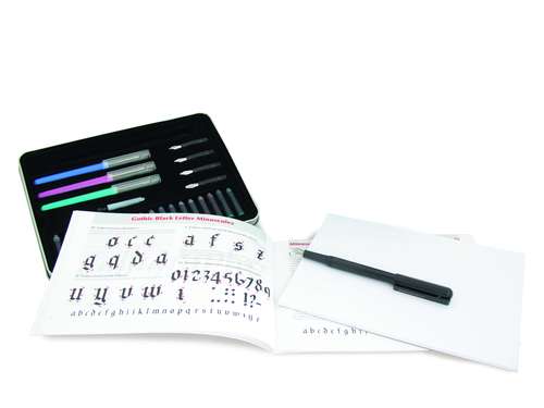 סט למידה - תמצית הקליגרפיה | Calligraphy Compendium Set (מאובזר)