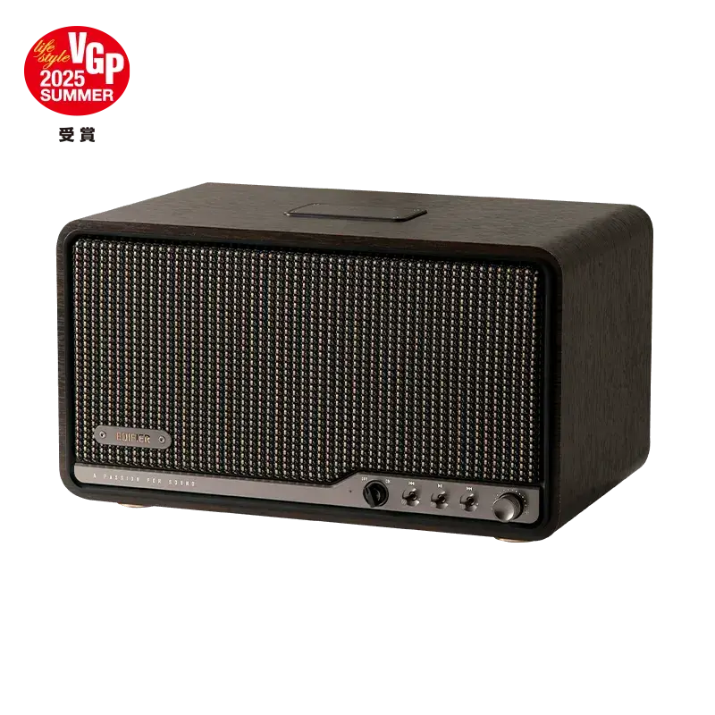 רמקול בלוטות Edifier S300 Tabletop Wireless Speaker Black Walnut EDF100092bw
