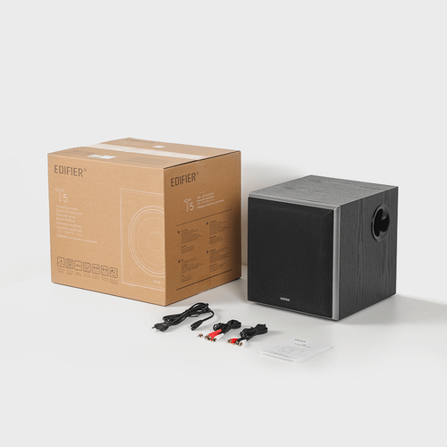 רמקול Edifier T5 - Powered Active Subwoofer (black) EDFT5b