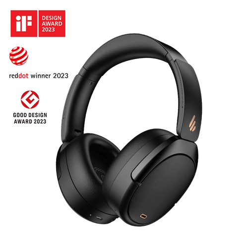 אוזניות בלוטות Edifier WH950NB-Wireless ANC Over-Ear Headphones 2026 (Black) EDF200214b