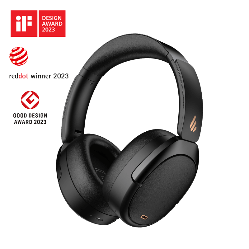 אוזניות בלוטות Edifier WH950NB-Wireless ANC Over-Ear Headphones 2026 (Black) EDF200214b