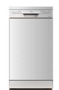 מדיח צר כסוף  MIDEA WQP8-7638
