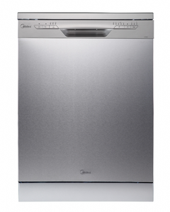 מדיח רחב כסוף MIDEA WQP12-7637