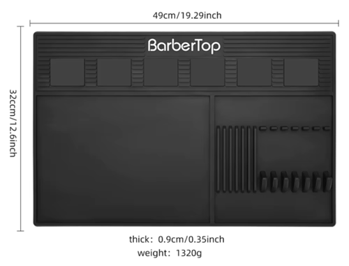 משטח עבודה מגנטי לספרים BarberTop POTSCHE דגם BF368