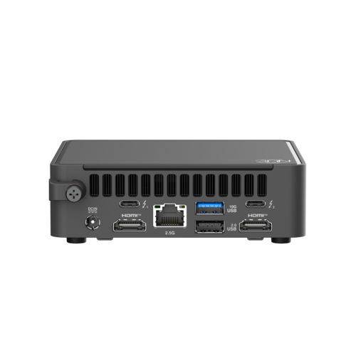 מחשב מיני ASUS NUC 15 Pro+ NUC15CRK 90AR00R2-M000L0 Intel Core Ultra 7 255H / ללא זיכרון / ללא אחסון / ללא מערכת הפעלה