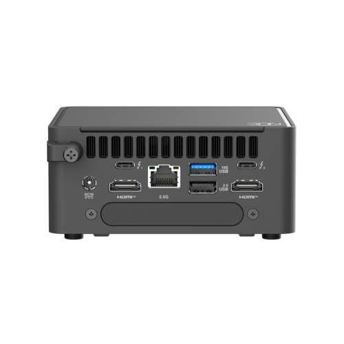 מחשב מיני ASUS NUC 15 Pro+ NUC15CRH 90AR00Q2-M000E0 Intel Core 7 240H / ללא זיכרון / ללא אחסון / ללא מערכת הפעלה