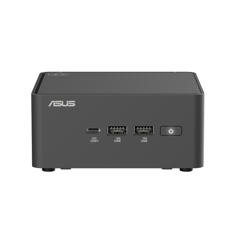 מחשב מיני ASUS NUC 15 Pro+ RNUC15CRHU700000 90AR00Q2-M000H0 Intel Core Ultra 7 255H / ללא זיכרון / ללא אחסון / ללא מערכת הפעלה