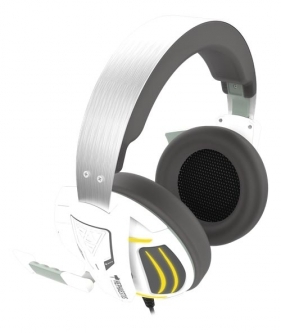 אוזניות גיימינג עם תאורת Gamdias HEPHAESTUS E1 7c 50MM HEADSET RGB