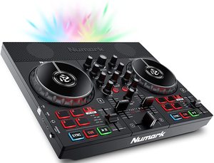 קונטרולר דיג’יי קומפקטי עם תאורה  Numark PartyMix LIVE