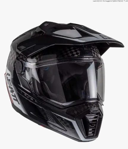 קיט קסדה ומשקף שחור Leatt ADV 9.5+ IRIZ Goggle 4.5