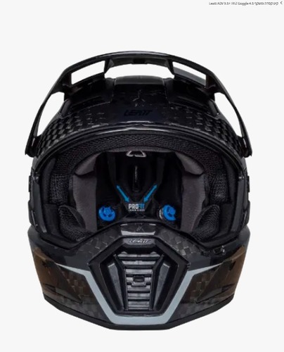קיט קסדה ומשקף שחור Leatt ADV 9.5+ IRIZ Goggle 4.5