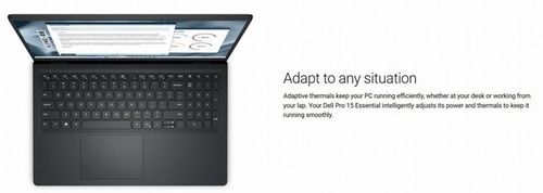 מחשב נייד Dell Pro 15 Essential PV15250 i5-1334U 16G 512G Win10 Pro