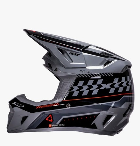 קיט קסדה ומשקף אפור Leatt Moto 8.5 Grey + Goggles 5.5