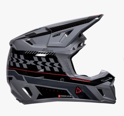 קיט קסדה ומשקף אפור Leatt Moto 8.5 Grey + Goggles 5.5