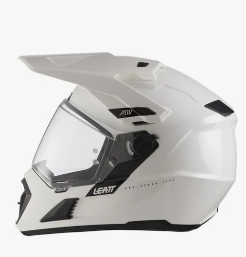 קיט קסדה ומשקף אדוונצ'ר לבן ADV 7.5 LEATT