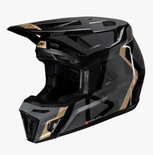 קיט קסדה ומשקף שחור  Leatt Moto 8.5 Black + Goggles 5.5 Iriz