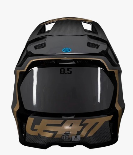 קיט קסדה ומשקף שחור  Leatt Moto 8.5 Black + Goggles 5.5 Iriz