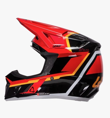 קיט קסדה ומשקף אדום Leatt Moto 7.5 Red