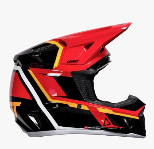 קיט קסדה ומשקף אדום Leatt Moto 7.5 Red