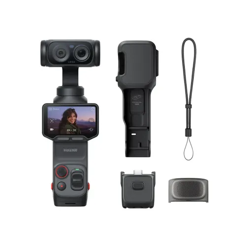 מצלמת גימבל עדשה כפולה Insta360 Luna Ultra 8K
