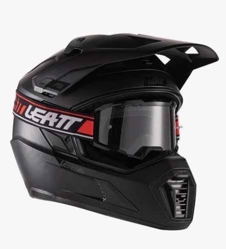 קיט קסדה ומשקף אדוונצ'ר שחור ADV 7.5 LEATT
