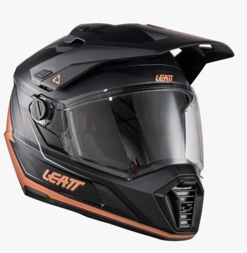 קיט קסדה ומשקף אדוונצ'ר צבע שחור ברונזה ADV 7.5  LEATT