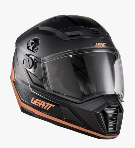 קיט קסדה ומשקף אדוונצ'ר צבע שחור ברונזה ADV 7.5  LEATT