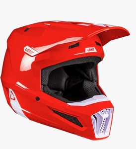 קסדת אופנוע צבע אדום 2.5 Red LEATT