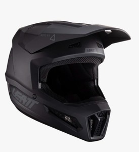קסדת אופנוע צבע שחור 2.5 Stealth LEATT
