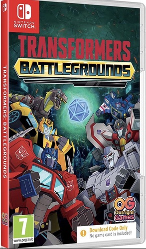  Transformers: Battlegrounds Digital Code Nintendo Switch | : קוד דיגיטלי לנינטנדו סוויץ