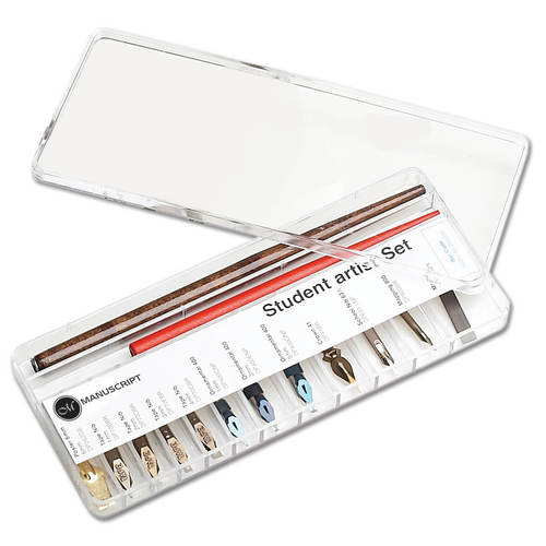סט 11 ציפורנים לסטודנט ולאמן | STUDENT ART DIP PEN & NIB SET 
