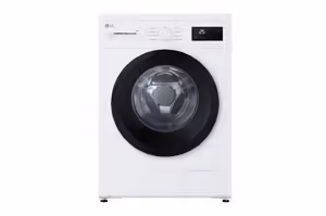 מכונת כביסה פתח חזית LG 10.5 ק"ג דגם F4A10S8NWK – טכנולוגיית AI DD, תוכנית מהירה TurboWash 360 ואדים Steam