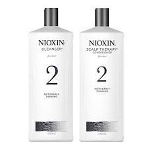 ניוקסין 2 שמפו + קונדישינר ליטר - NIOXIN