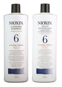 ניוקסין 6 שמפו + קונדישינר ליטר - NIOXIN