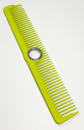 מסרק קרבון מקצועי Eagle Comb ירוק עם ספינר דגם 2503