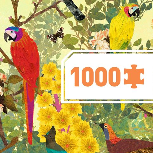 פאזל גלריה 1000 חלקים - ציפורים שלוות