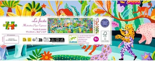 פאזל גלריה 1000 חלקים - הפייסטה