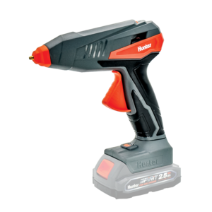 אקדח דבק חם 18V כולל סוללה ומטען HUNTER