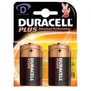 זוג סוללות DURACELL D