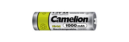 4 סוללות נטענות CAMELION AA