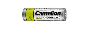 4 סוללות נטענות CAMELION AA