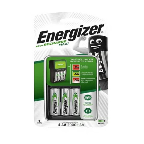 מטען +סוללות אנרגייזר 2000MAH 100-240V