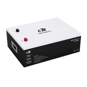 מצבר ליתיום LiFePO4 ‏25.6V 200Ah – דגם CFE-5120S Pro