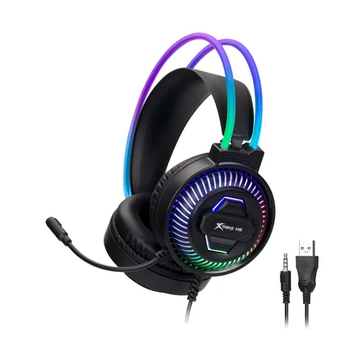 אוזניות גיימינג חוטיות XtrikeMe GH-510L 