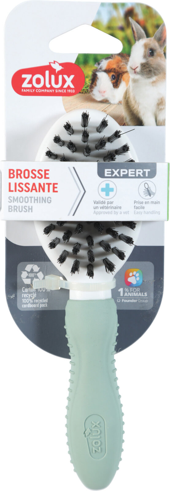 זולוקס מברשת רכה למכרסמים מבית זולוקס צרפת SOFT BRUSH  FOR RODENT