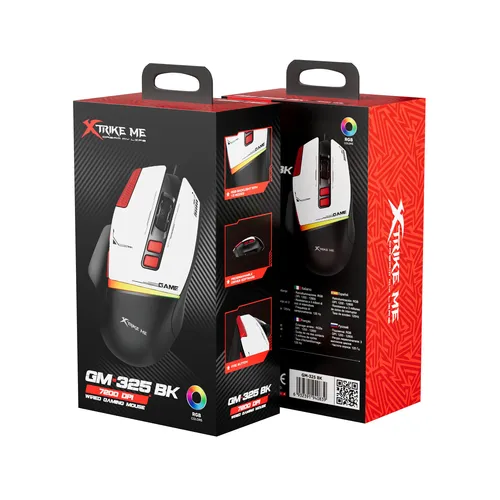 עכבר גיימינג חוטי XtrikeMe GM-325 