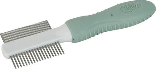 זולוקס מסרק כפול איכותי מבית זולוקס צרפת DOUBLE COMB  FOR RODENT