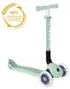 קורקינט מתקפל לפעוטות וילדים JUNIOR LIGHTS ECOLOGIC עם אורות בגלגלים - פיסטוק