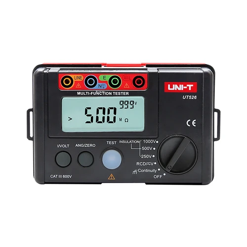 מד התנגדות בידוד RCD UT526